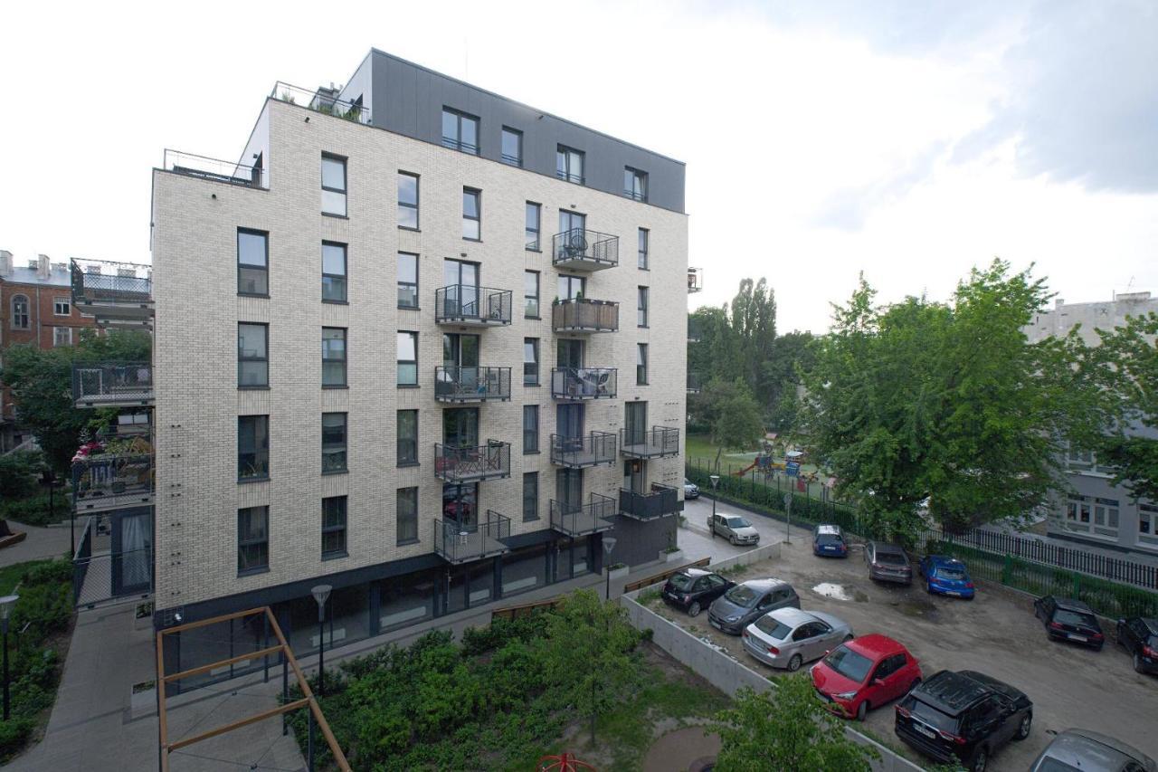 Strzelecka 24 Modern Apartment Warschau Exterior foto